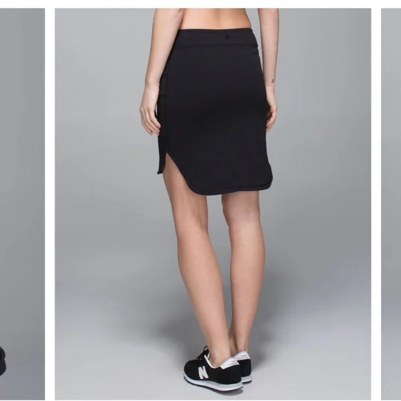 Lululemon City Skirt Black size 6 - Picture 6 of 10